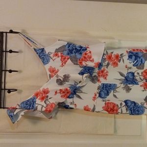 Fashion Nova floral print jumpsuit